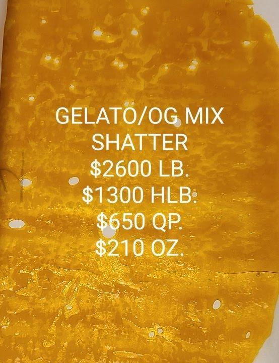 Buy Galato & OG Mixed Shatter